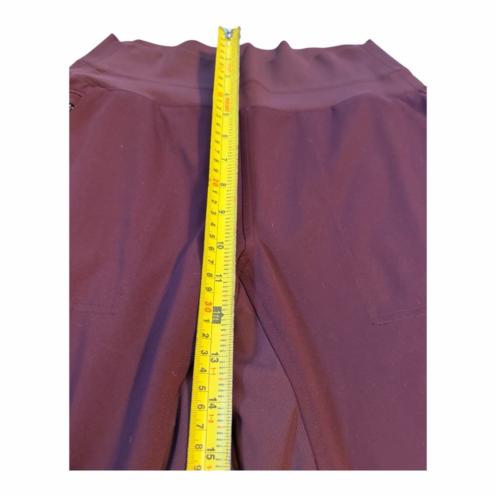 Athleta Women’s Maroon Joggers Size Medium - Picture 6 of 9